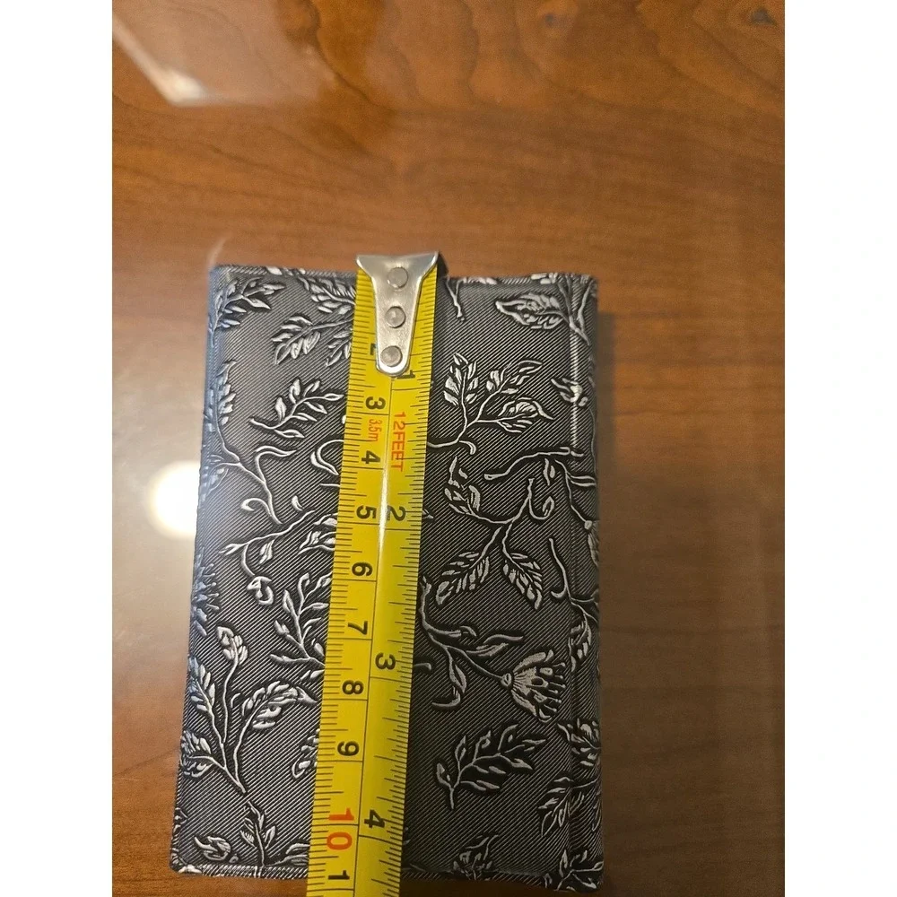 Vintage 1997 Pocket Organizer Calendar‎ Address Book w/ Pen Floral Magnetic